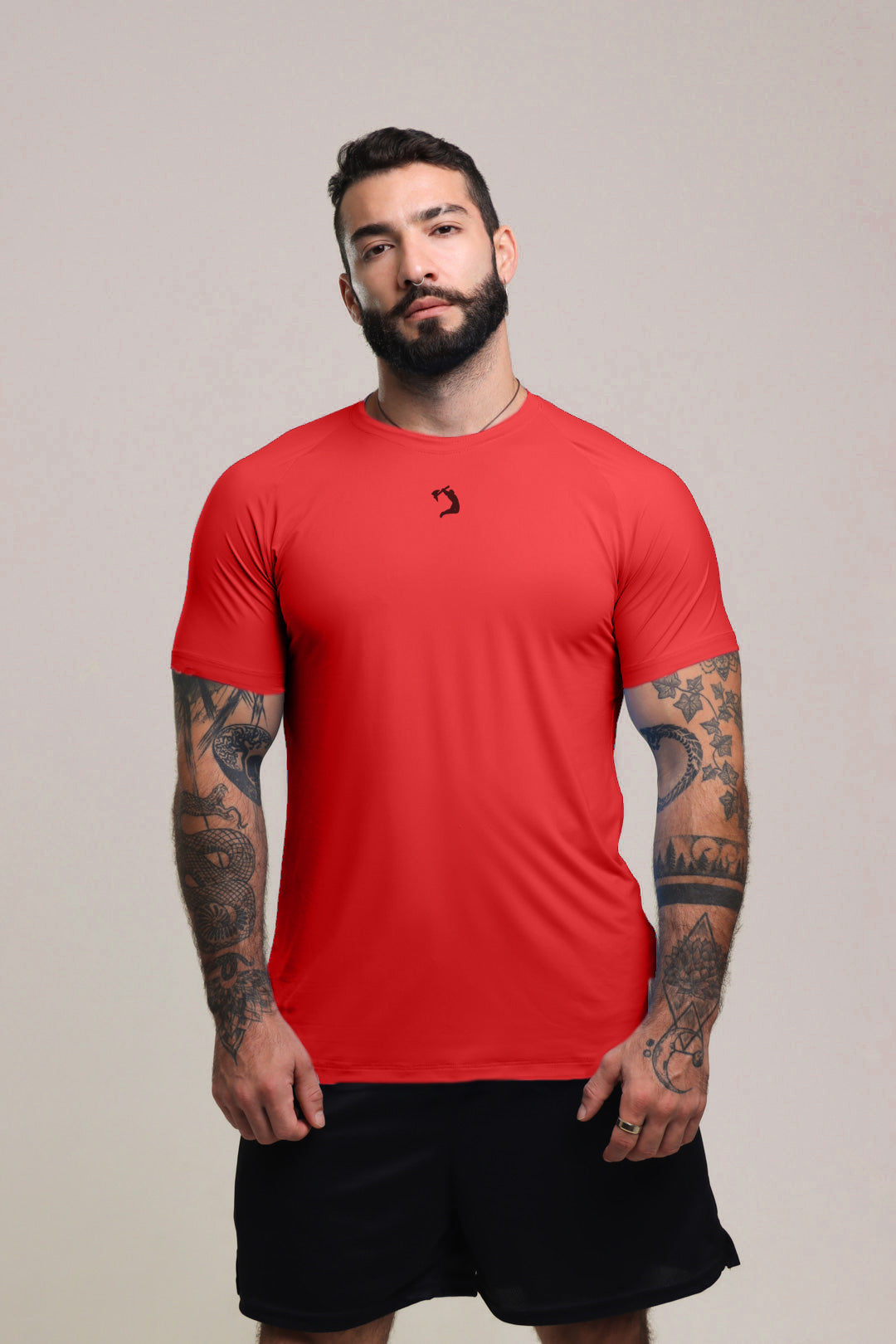 Camisa Poliamida Tech - Vermelha - Logo