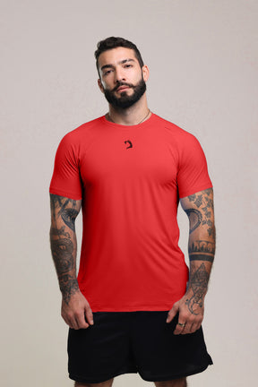 Camisa Poliamida Tech - Vermelha - Logo